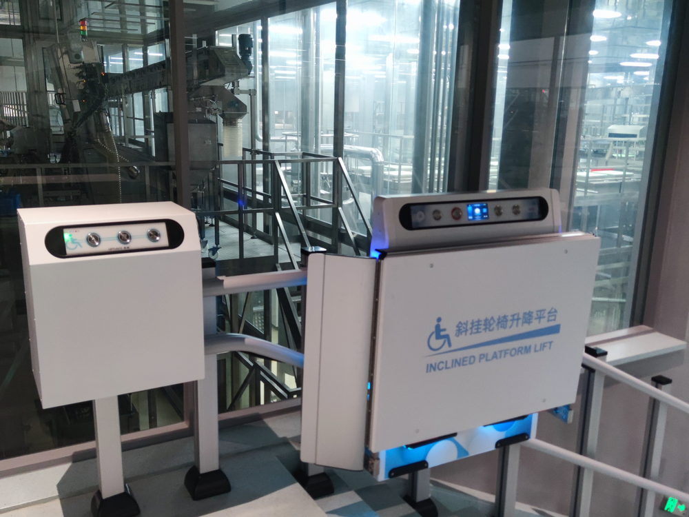 斜掛升降平台安裝實景 05